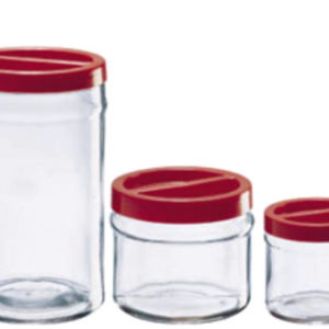 GLASS FOOD JARS