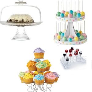ΒΑΣΕΙΣ & STAND ΓΙΑ CUPCAKES & CAKEPOPS - TΟΥΡΤΙΕΡΕΣ